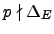 $p\nmid
\Delta_E$